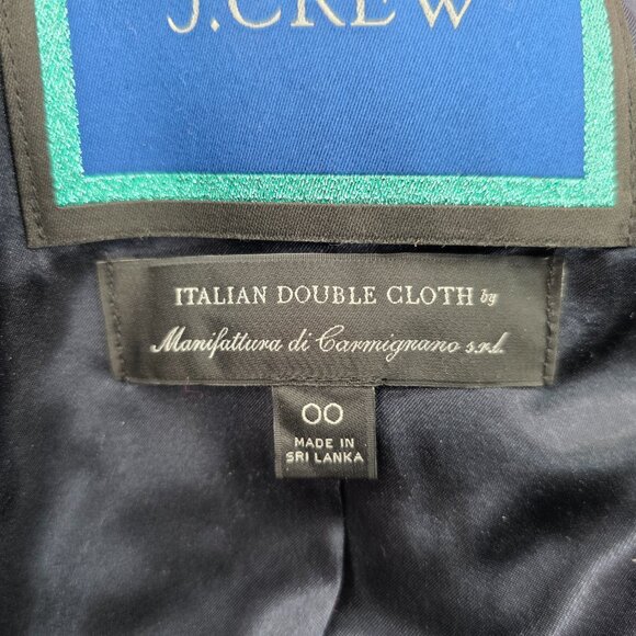 J.Crew Italian DoubleCloth Wool Lady Day Coat Thinsulate Fuchsia Pink Size 00 - Picture 12 of 14